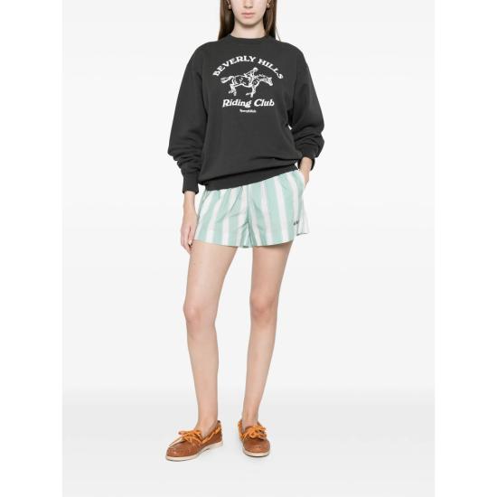 26SS 스포티앤리치 긴팔 티셔츠 ST07164255BA FADBK BLACK - SPORTY & RICH