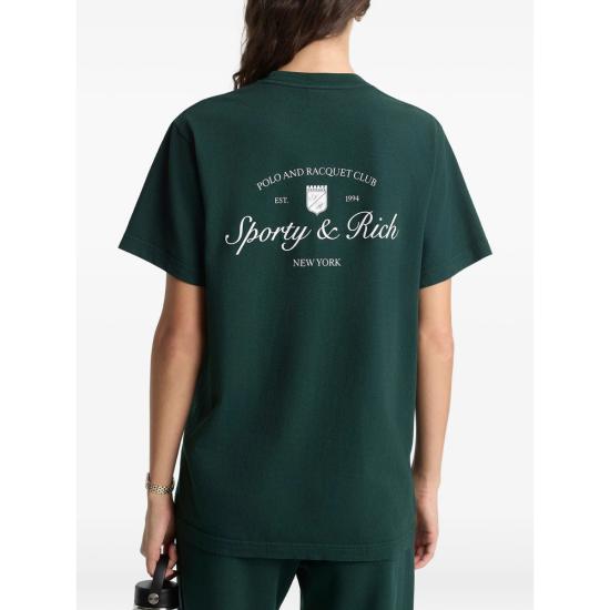 26SS 스포티앤리치 탑 TO04361325GR FORES GREEN - SPORTY & RICH