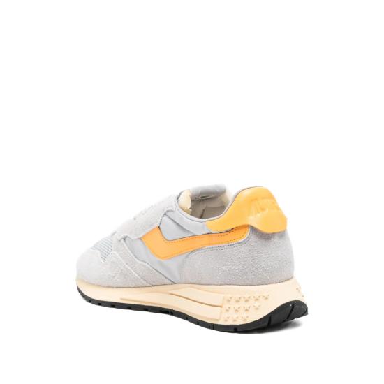 26SS 오트리 릴윈드 로우 나일론 스웨이드 스니커즈 WWLM UT49 GREY ORANGE - AUTRY