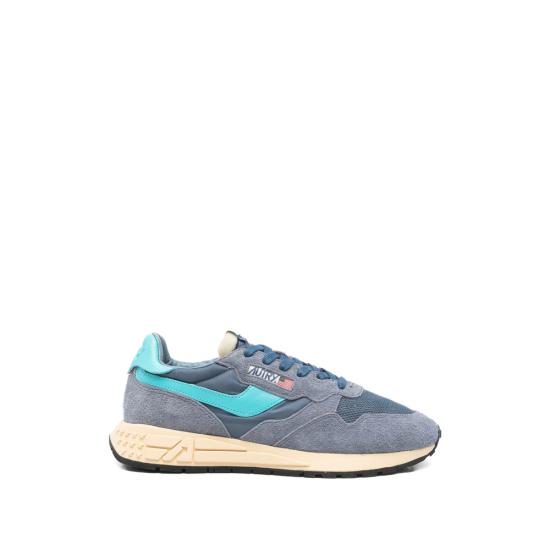 26SS 오트리 릴윈드 로우 나일론 스웨이드 스니커즈 WWLM UT37 BLUE