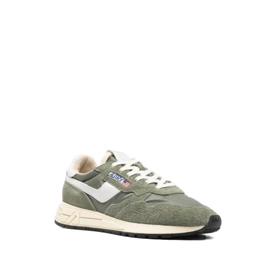 26SS 오트리 릴윈드 로우 나일론 스웨이드 스니커즈 WWLM NC37 GREEN - AUTRY