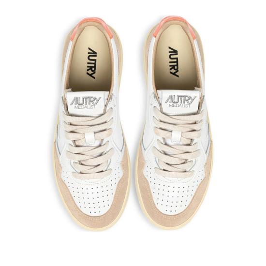 26SS 오트리 메달리스트 로우 스니커즈 AULW LS13 WHITE NEUTRALS - AUTRY