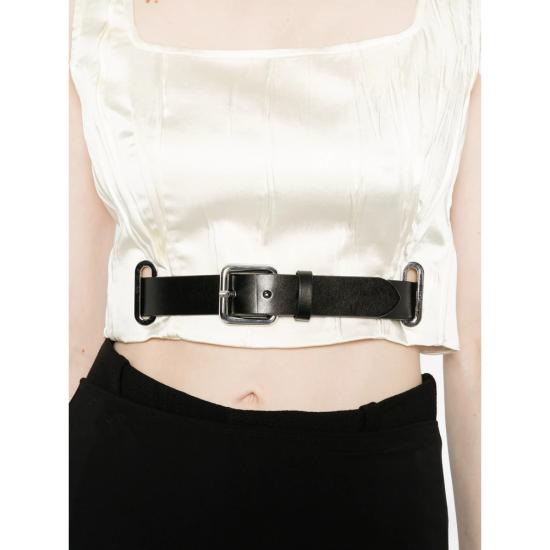 26SS 스포트막스 민소매 티셔츠 SPXZIGRINO 436 001 WHITE - SPORTMAX