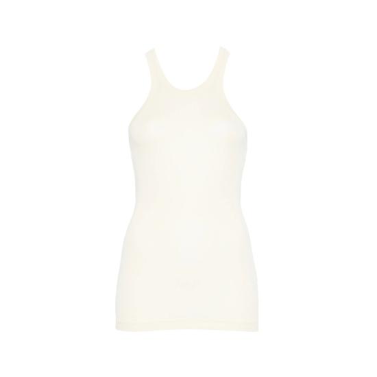 26SS 스포트막스 민소매 티셔츠 SPXFUMATO 248 001 YELLOW