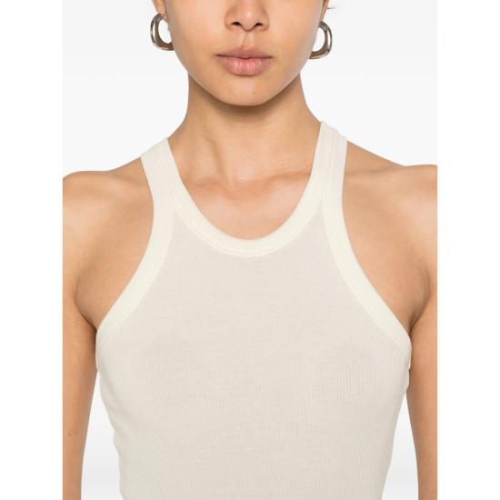 26SS 스포트막스 민소매 티셔츠 SPXFUMATO 248 001 YELLOW - SPORTMAX