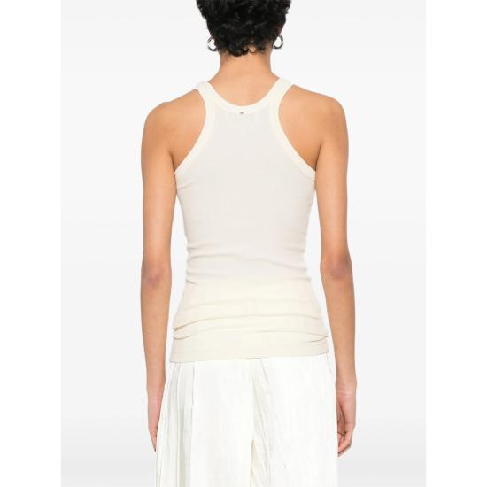 26SS 스포트막스 민소매 티셔츠 SPXFUMATO 248 001 YELLOW - SPORTMAX