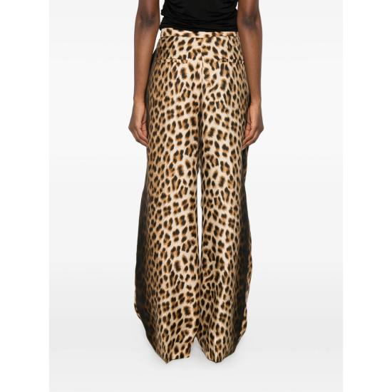 26SS 스포트막스 팔라초 팬츠 SPXOBLO 010 001 NEUTRALS BROWN - SPORTMAX