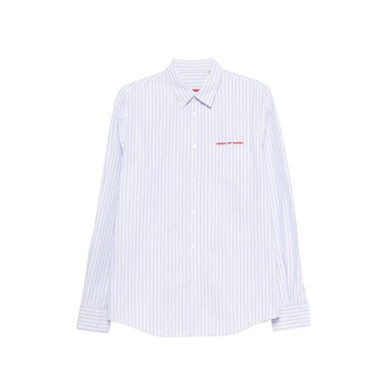 26SS 비전오브슈퍼 셔츠 VS087CM LIBLU BLUE WHITE