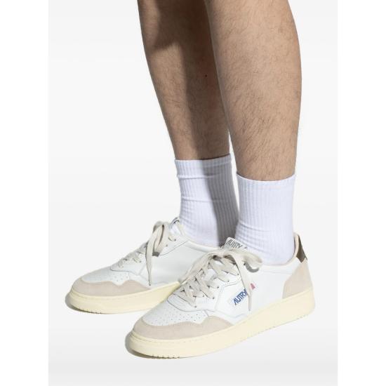 26SS 오트리 메달리스트 로우 스니커즈 AULM LS15 WHITE NEUTRALS - AUTRY