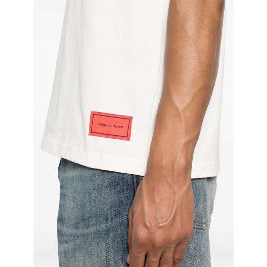 26SS 비전오브슈퍼 탑 VS074TE WHITE - VISION OF SUPER