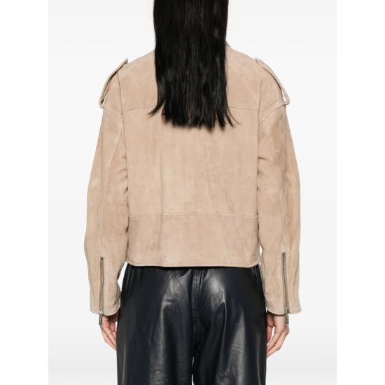 26SS 무레르 가죽 자켓 I101047 LOETTE UR TERRA NEUTRALS - MOORER