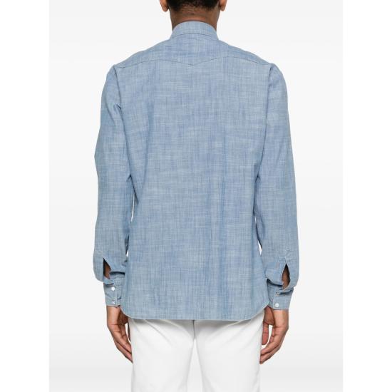 26SS 발바 셔츠 54262 0001 BLUE - BARBA