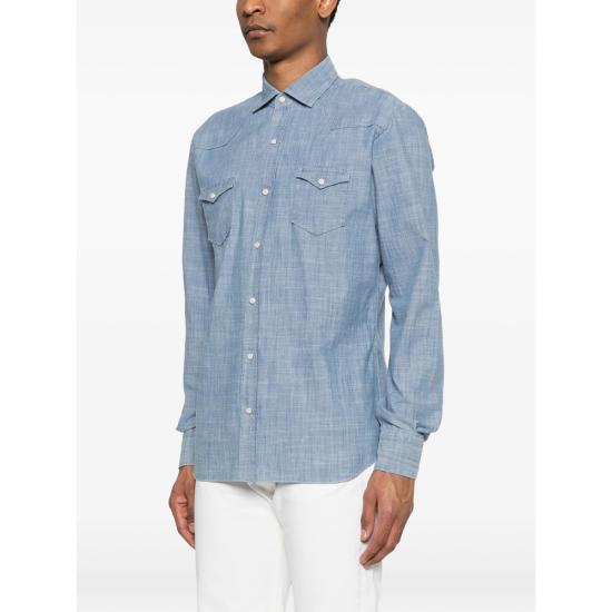 26SS 발바 셔츠 54262 0001 BLUE - BARBA