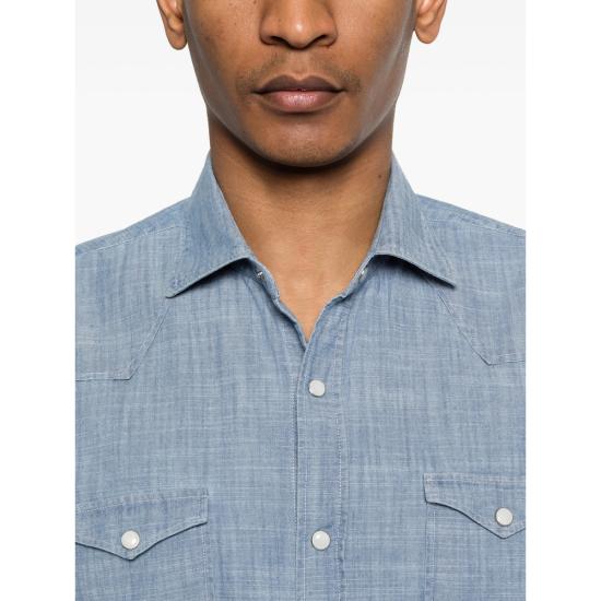 26SS 발바 셔츠 54262 0001 BLUE - BARBA