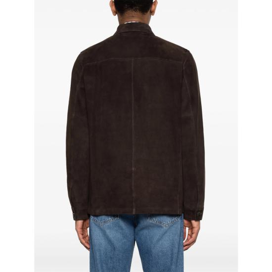 26SS 무레르 가죽 자켓 I101166 KLAUS CPF MORO BROWN - MOORER