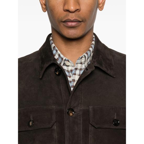 26SS 무레르 가죽 자켓 I101166 KLAUS CPF MORO BROWN - MOORER