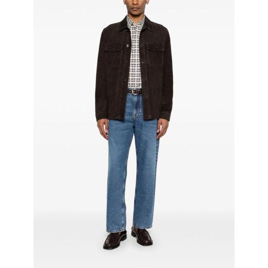 26SS 무레르 가죽 자켓 I101166 KLAUS CPF MORO BROWN - MOORER