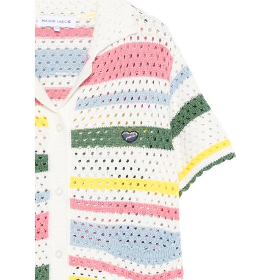 26SS 메종 라비쉬 셔츠 ZWSOUCHIERCOEU IVOMU WHITE PINK - MAISON LABICHE