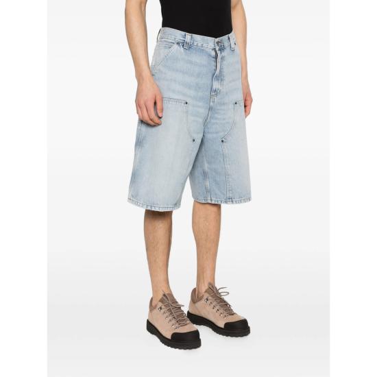26SS 칼하트 WIP OG 더블 니 쇼츠 I036590 01WU BLUE - CARHARTT