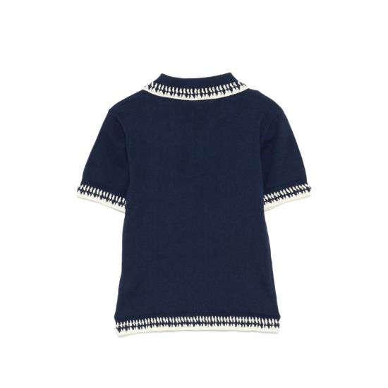 26SS 메종 라비쉬 폴로 티셔츠 ZWCAILLAVETCO ULTMA BLUE - MAISON LABICHE