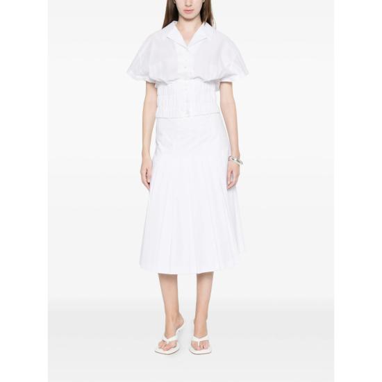 26SS 비베타 스커트 VM1GO0131 TE092 1001 WHITE - VIVETTA