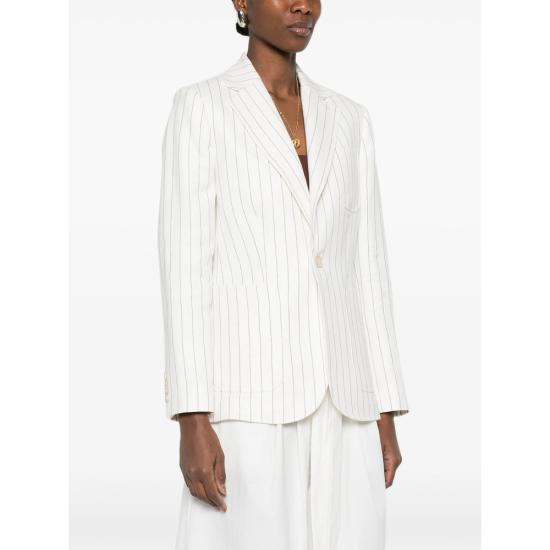 26SS 랄프 로렌 수트 자켓 211A96196001 PINST WHITE - RALPH LAUREN