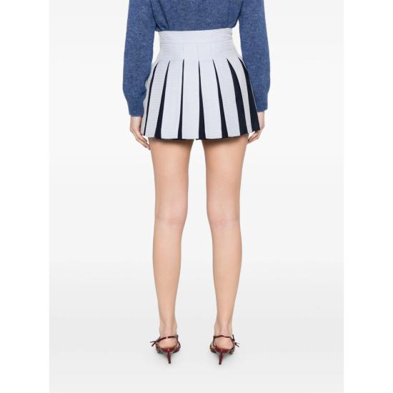 26SS 비베타 스커트 VM1GO0136 TE109 MX61 BLUE - VIVETTA