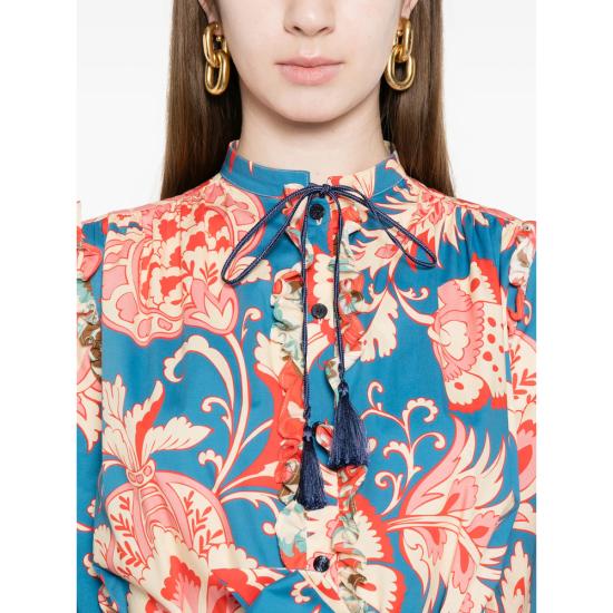 26SS 에트로 원피스 99SAEI3 WRHA0629 X0882 BLUE ORANGE - ETRO