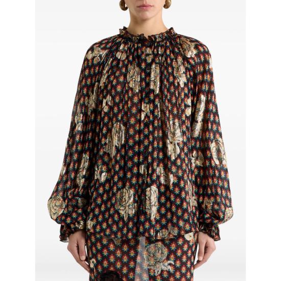 26SS 에트로 블라우스 99SAA84 WRIA0107 X0811 BLACK - ETRO