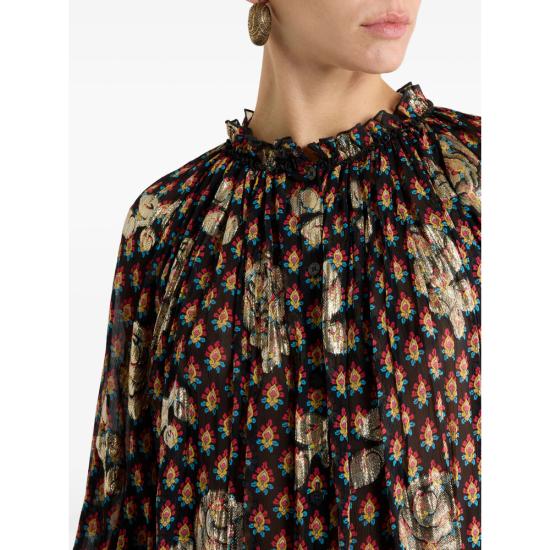 26SS 에트로 블라우스 99SAA84 WRIA0107 X0811 BLACK - ETRO