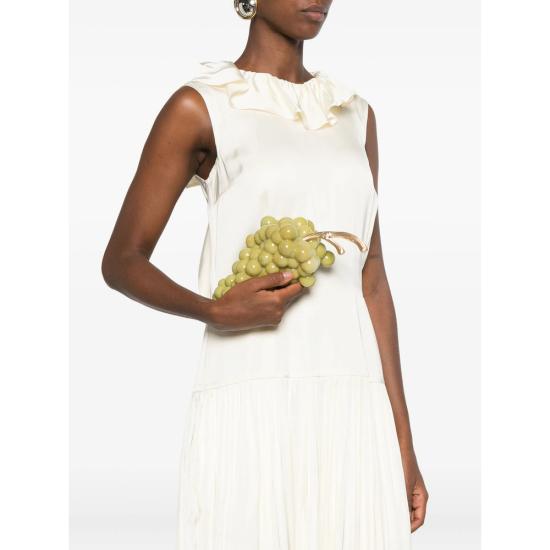 26SS 컬트 가이아 클러치/파우치 CL3713AC1845 GRAPE DOMIN GREEN - CULT GAIA