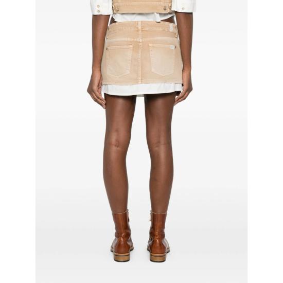 26SS 세븐포올맨카인드 스커트 7U7C0D52 CHERRY 3DA NEUTRALS - 7 FOR ALL MANKIND