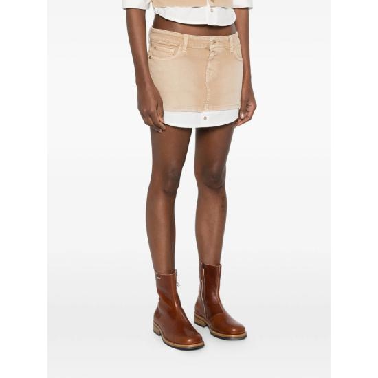 26SS 세븐포올맨카인드 스커트 7U7C0D52 CHERRY 3DA NEUTRALS - 7 FOR ALL MANKIND