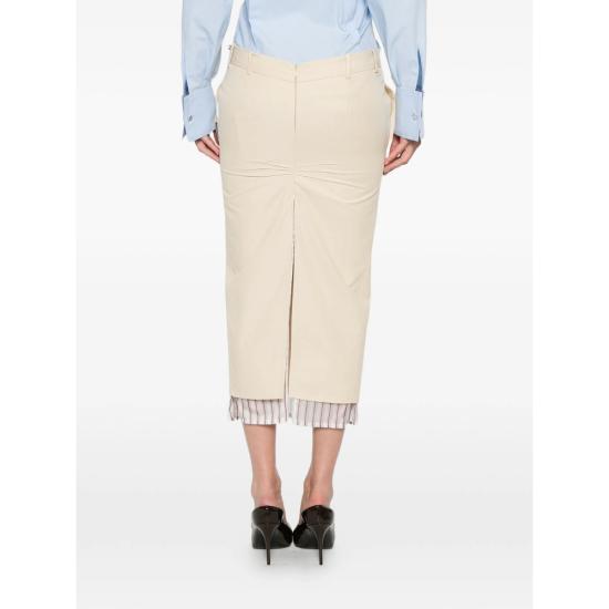 26SS 디 아티코 스커트 260WCS00298 CCP111AA 198 NEUTRALS - THE ATTICO