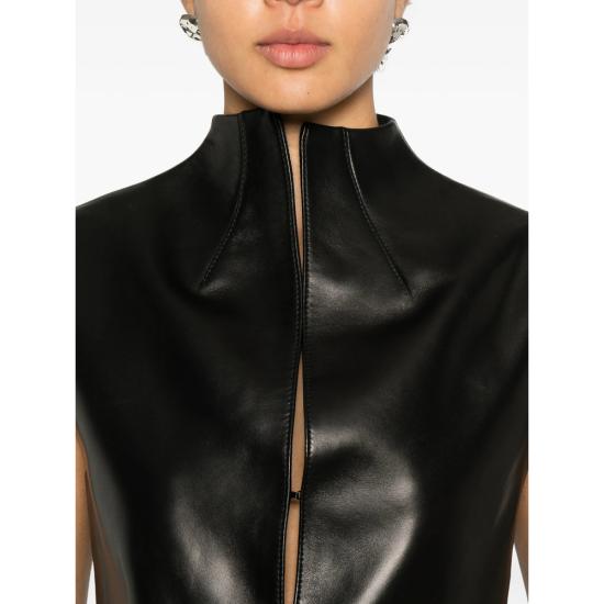 26SS 케이트 민소매 티셔츠 2440937 L937 200 BLACK - KHAITE