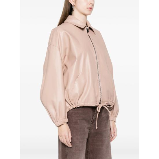 26SS 시모네타 가죽 자켓 S06JA404L1 NUDE PINK - SIMONETTA