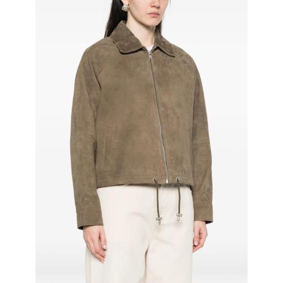 26SS Jc Sophie 가죽 자켓 L3201 LEYTON ARMYG BROWN - OTHER BRANDS