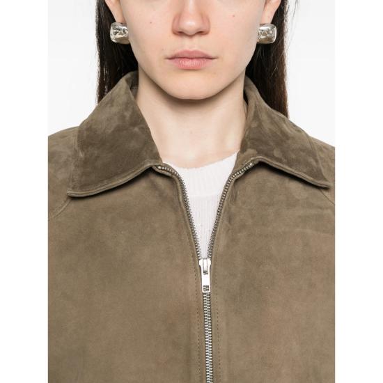 26SS Jc Sophie 가죽 자켓 L3201 LEYTON ARMYG BROWN - OTHER BRANDS