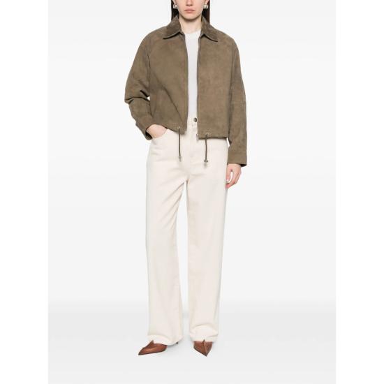 26SS Jc Sophie 가죽 자켓 L3201 LEYTON ARMYG BROWN - OTHER BRANDS