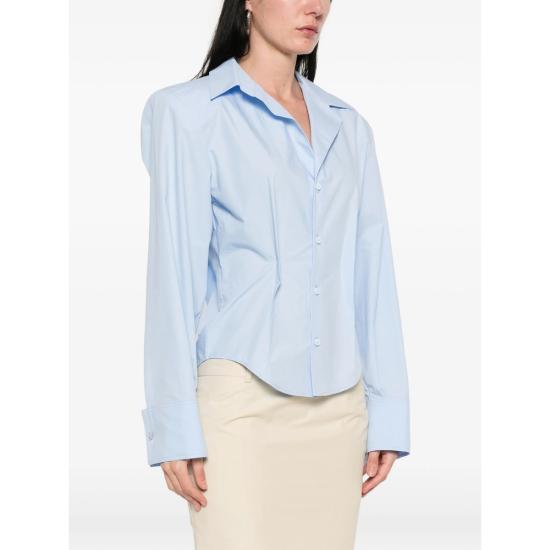 26SS 디 아티코 셔츠 260WCH00048 CCC052AA 013 BLUE - THE ATTICO