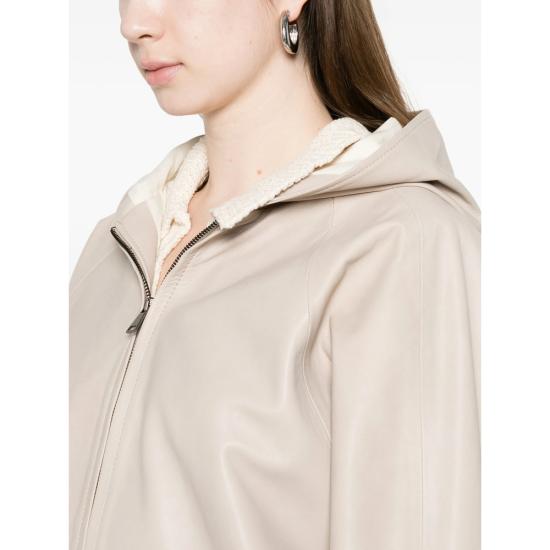 26SS 시모네타 가죽 자켓 S06JA391L16 NATUR NEUTRALS - SIMONETTA