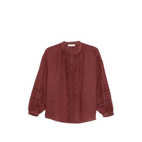 26SS JC 소피 블라우스 L3118 LESLIE MAROO BROWN