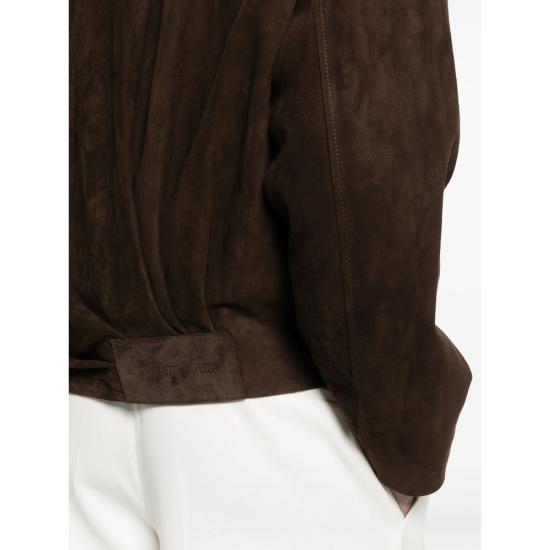 26SS 시모네타 가죽 자켓 S06JA409S1 MORO BROWN - SIMONETTA