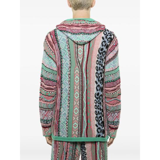 26SS 라니우스 스웨터 AKH070 923 GREEN PINK - LANEUS