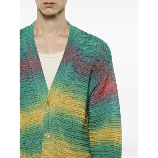 26SS 라니우스 가디건 ACA111 140 GREEN YELLOW - LANEUS