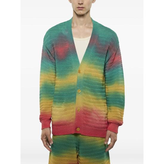 26SS 라니우스 가디건 ACA111 140 GREEN YELLOW - LANEUS