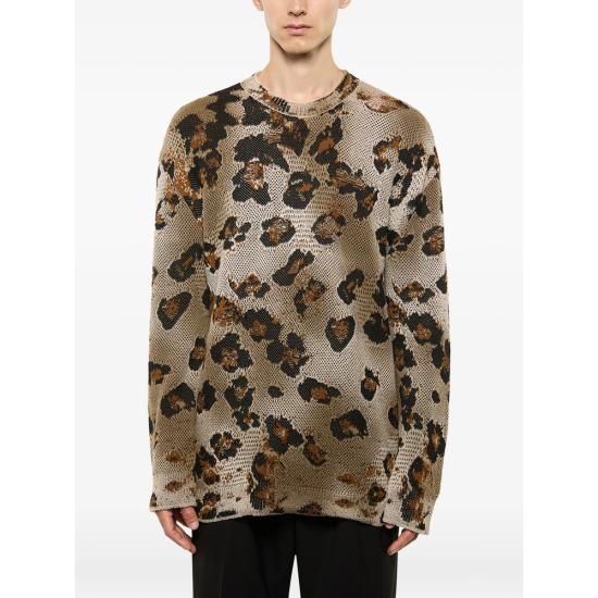 26SS 라니우스 니트웨어 AKN037 140 BROWN - LANEUS