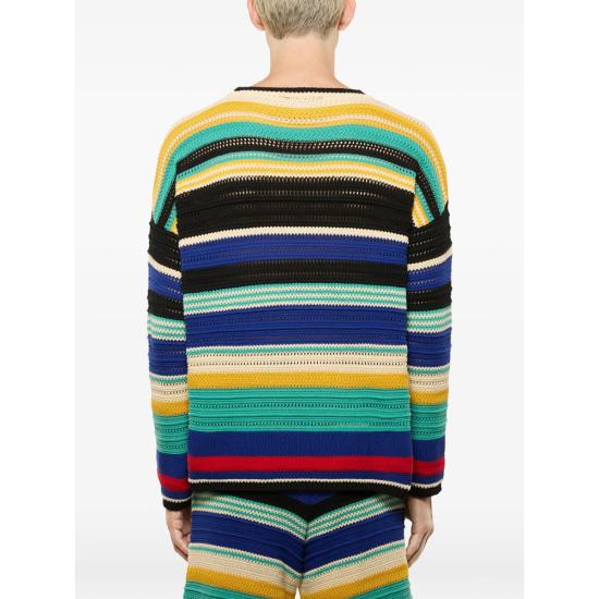 26SS 라니우스 니트웨어 AKN033 110 BLACK BLUE - LANEUS