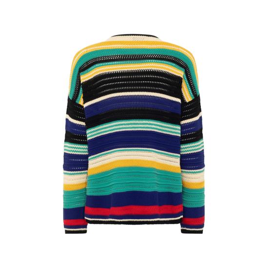 26SS 라니우스 니트웨어 AKN033 110 BLACK BLUE - LANEUS