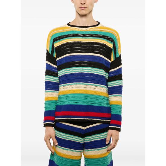 26SS 라니우스 니트웨어 AKN033 110 BLACK BLUE - LANEUS